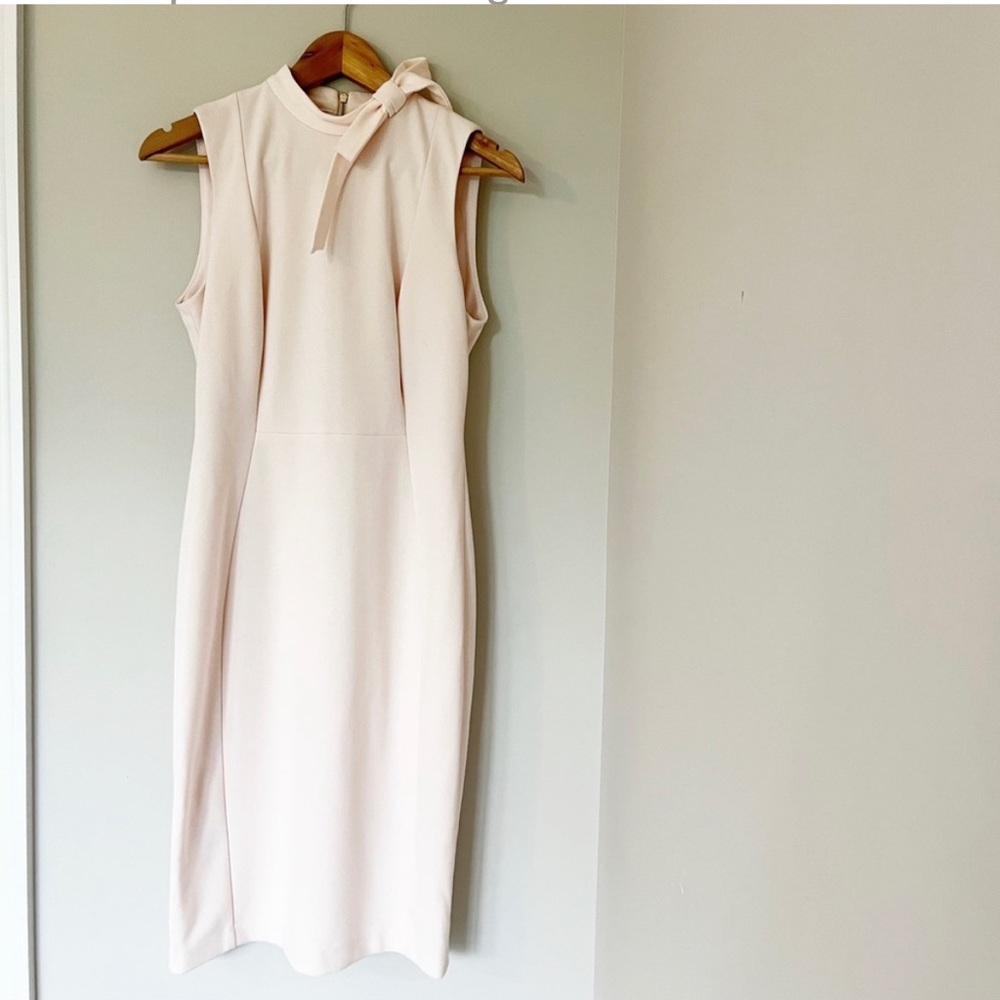 Calvin Klein dress pale pink. Size 6 Brand new with tags.